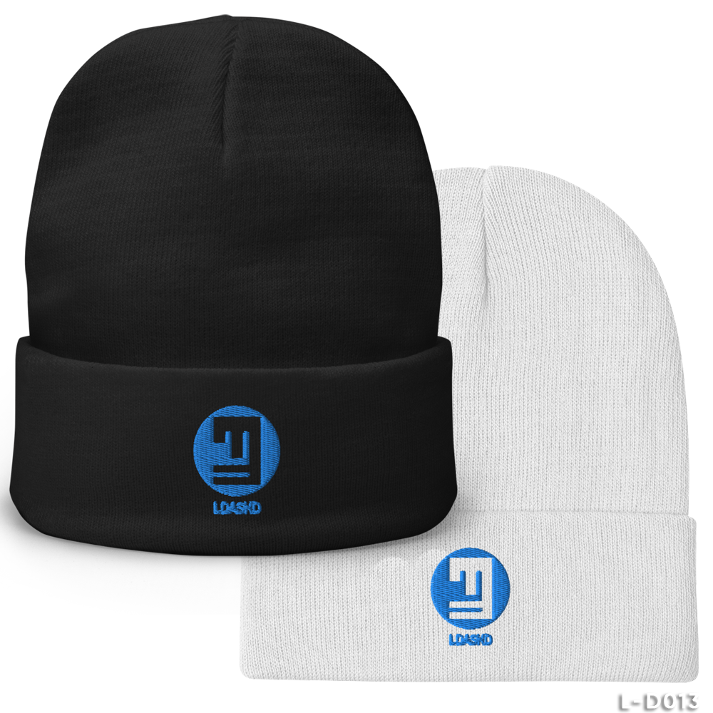 Black or White Knit Beanie